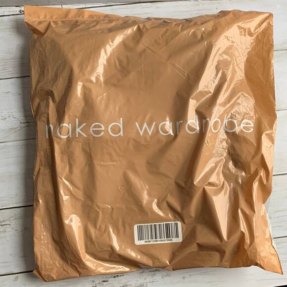 NWT Naked Wardrobe Jogger Sweatpants in Chocolate - Picture 4 of 5